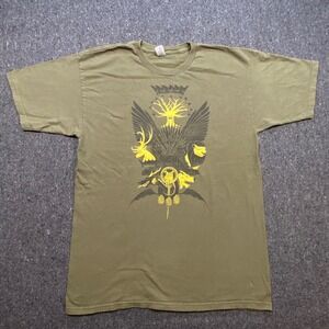 Tee Fury Fantasy Men Large Game‎ of Thrones Sigil Graphic Olive Green T-Shirt L